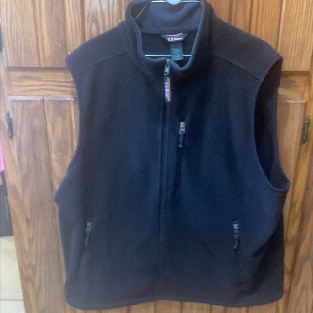 LL Bean polar fleece Vest Men’s XL